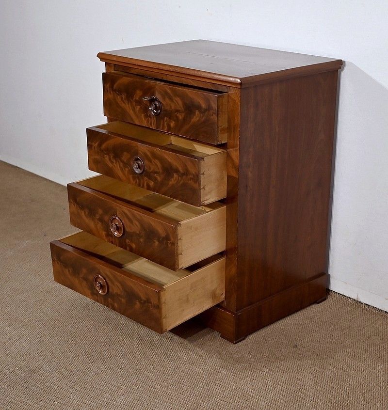 Small Chest Of Drawers In Mahogany Bramble, 19th Century photo Furniture