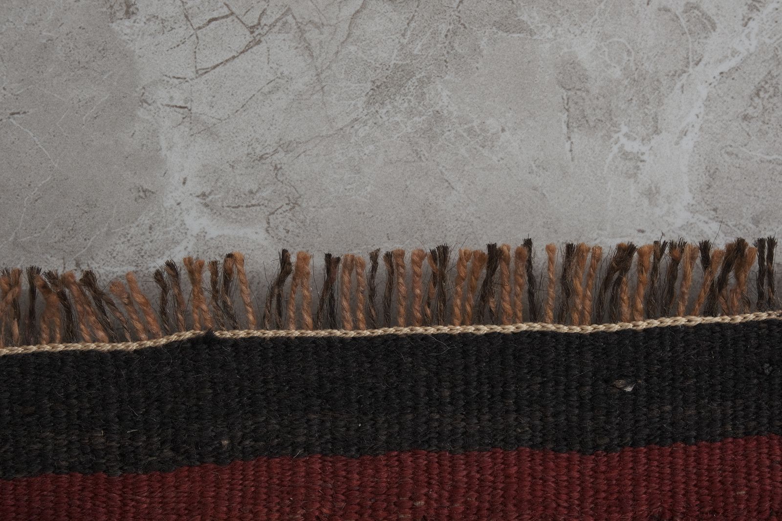 Striped Long Turkish Kilim Runner Rug 2'7'' X 23'2'' photo vintage