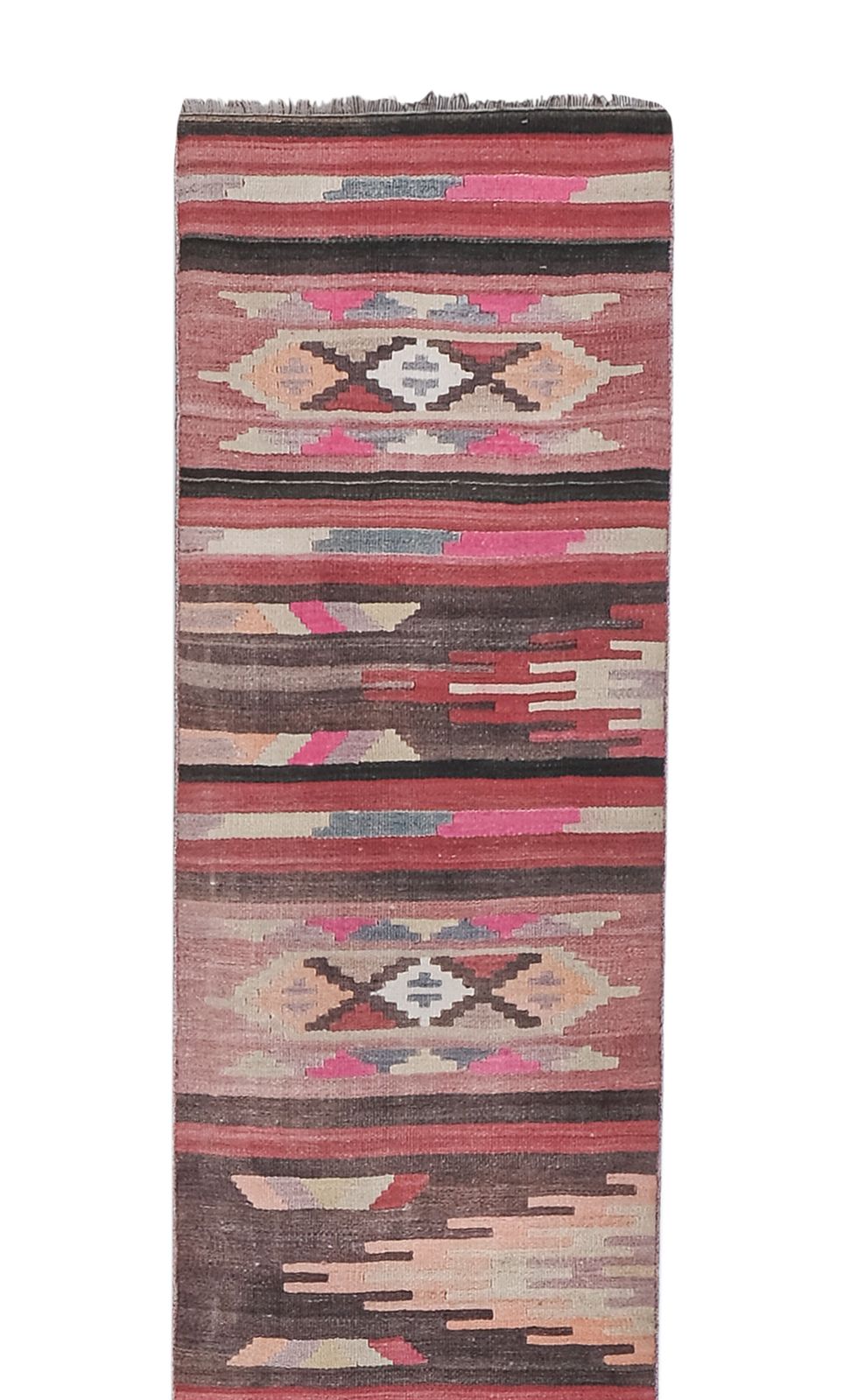 Vintage Turkish Kilim Stair Runner 2'6'' X 20'11'' photo for sale