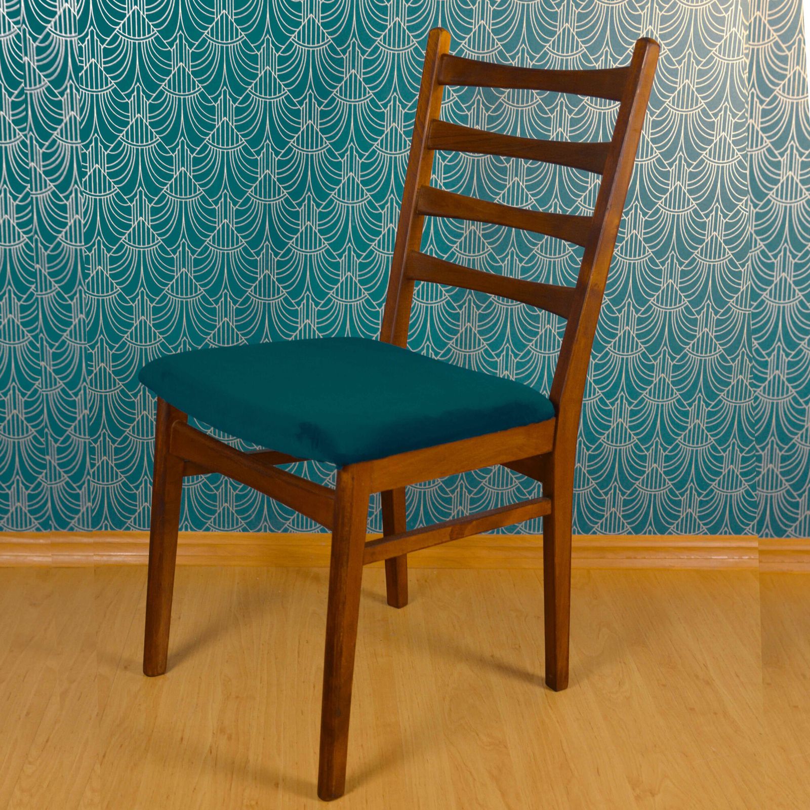 Modernist Teak Chair From The 1960s Lübke, Germany photo vintage