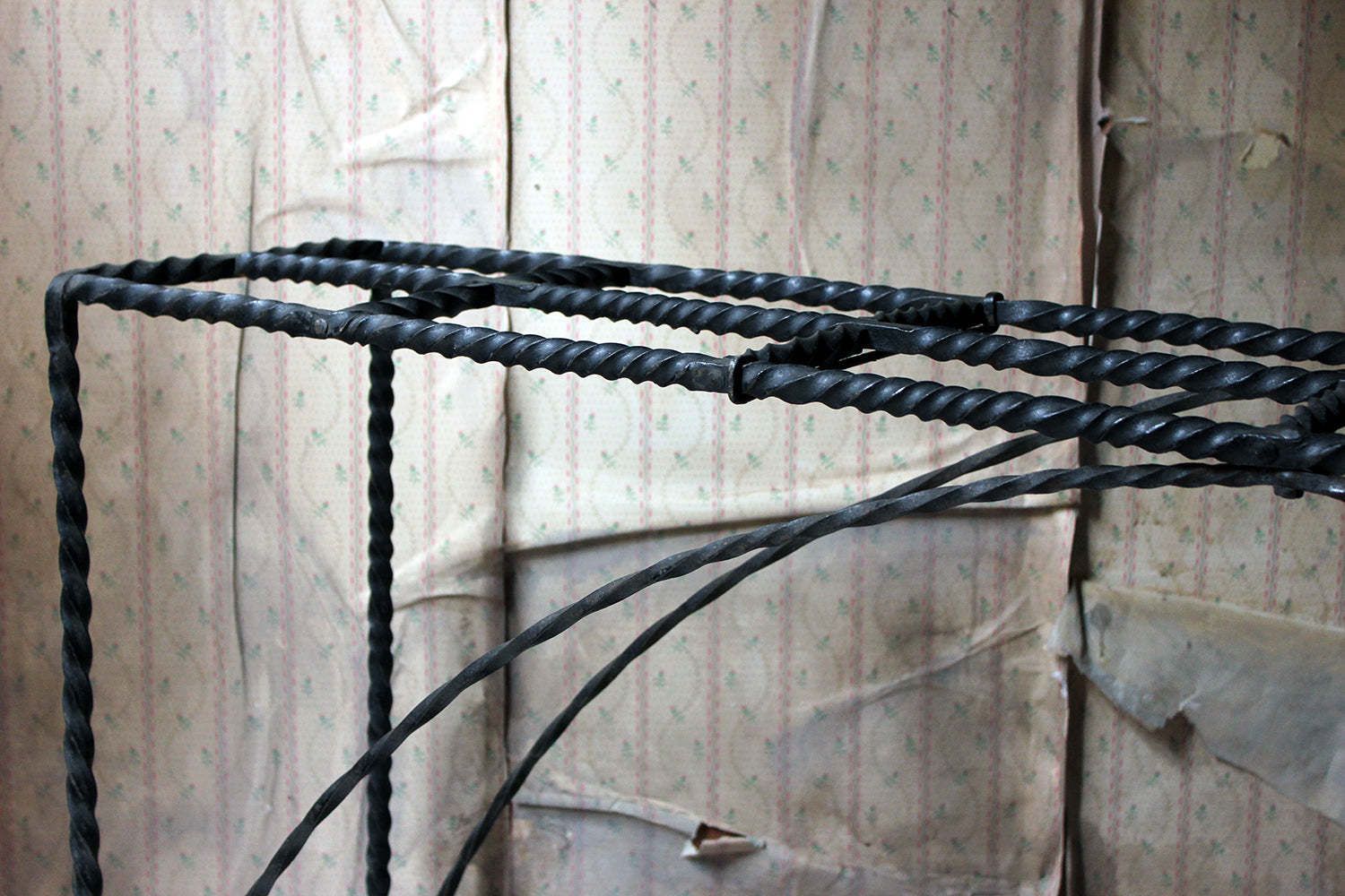 A Very Large Country House Wrought Iron Stick Stand C.1870 photo furniture