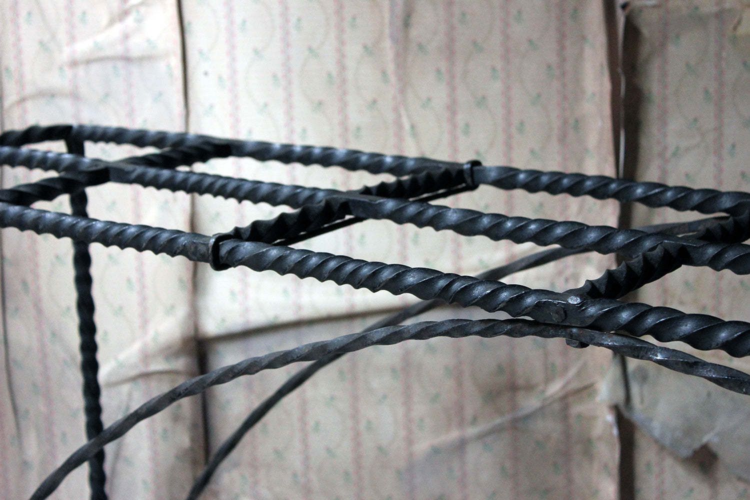 A Very Large Country House Wrought Iron Stick Stand C.1870 photo for sale
