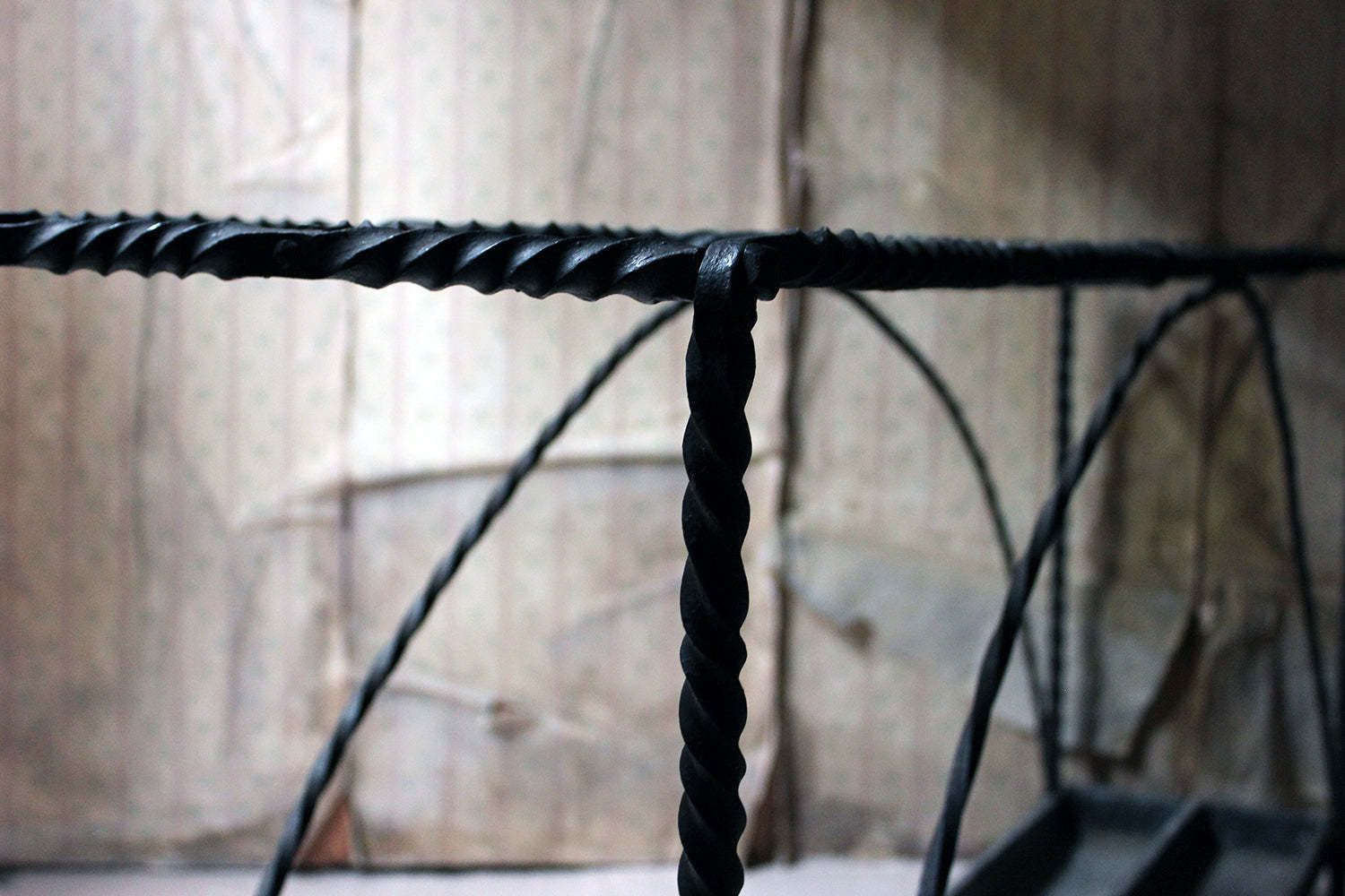 A Very Large Country House Wrought Iron Stick Stand C.1870 photo Furniture