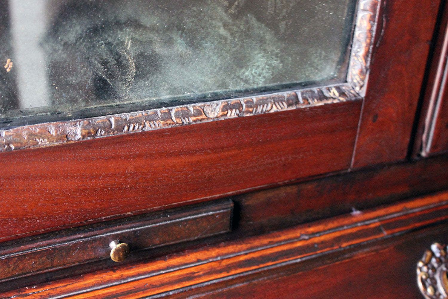 photo for sale A Fine Quality Irish George II Mahogany Bureau Bookcase C.1740 50
