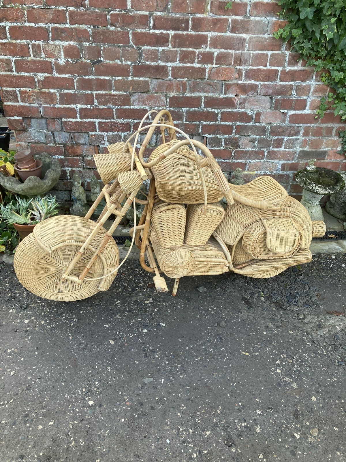 Harley Davidson Wicker Bike photo for sale