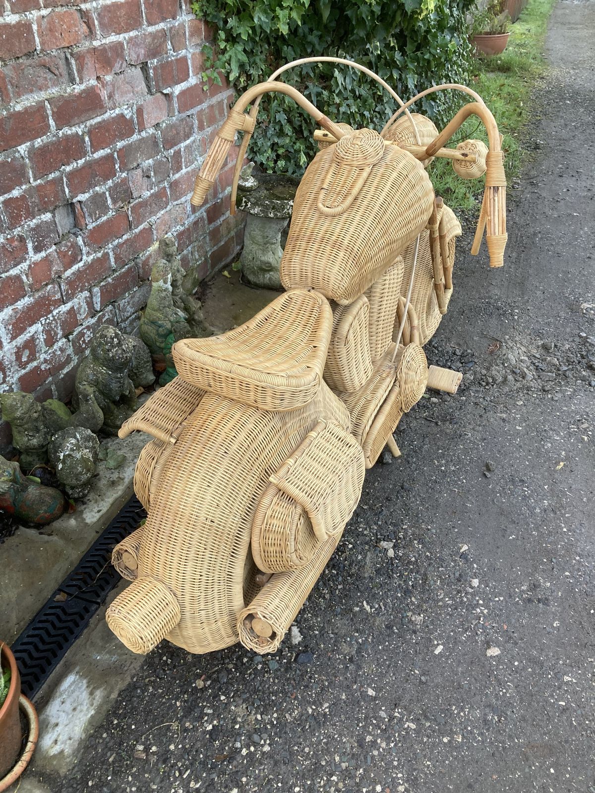 Harley Davidson Wicker Bike photo buy