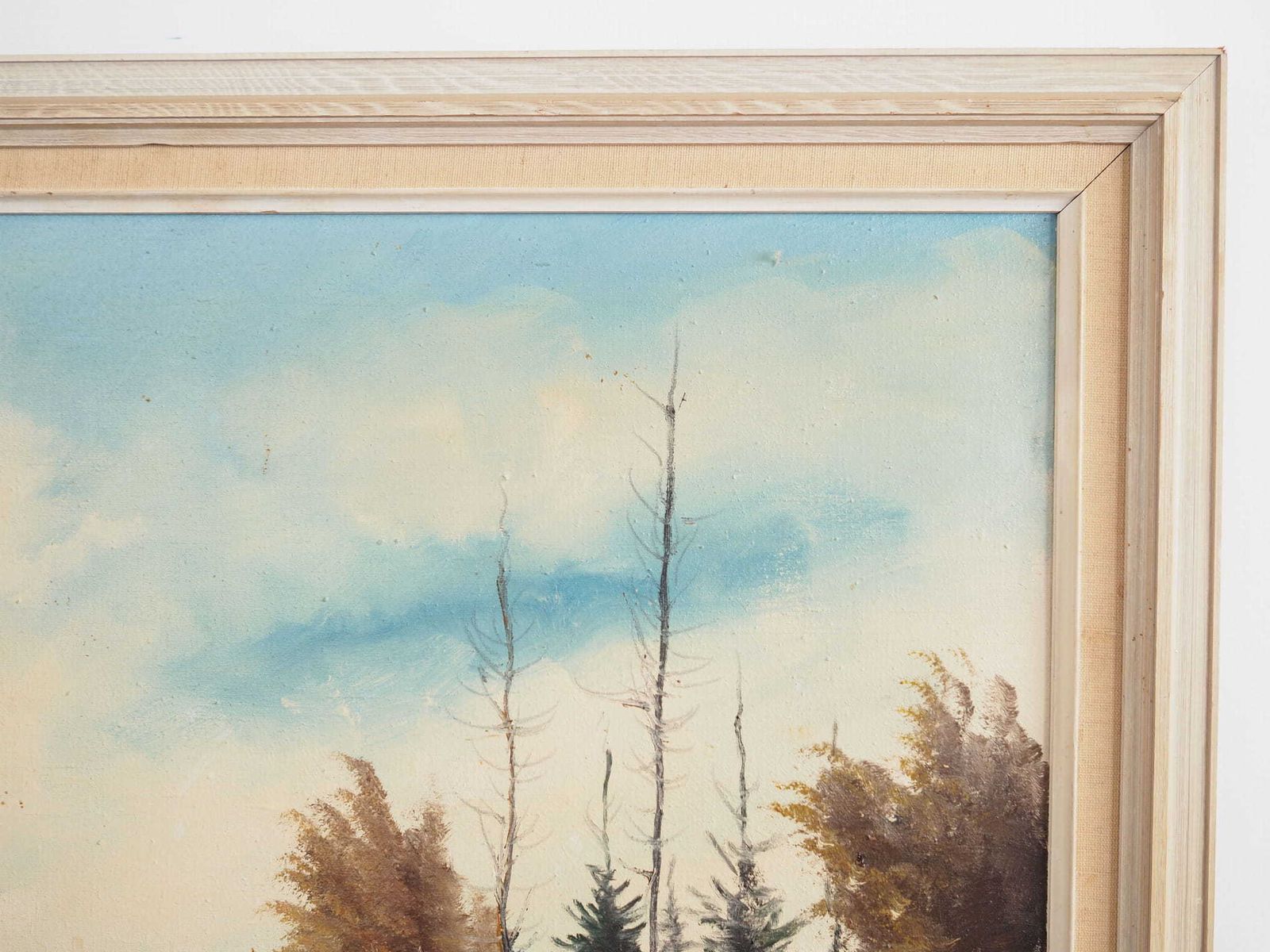 Schilderij „The Autumn Pond", Scandinavisch Design, Jaren 1970 photo buy