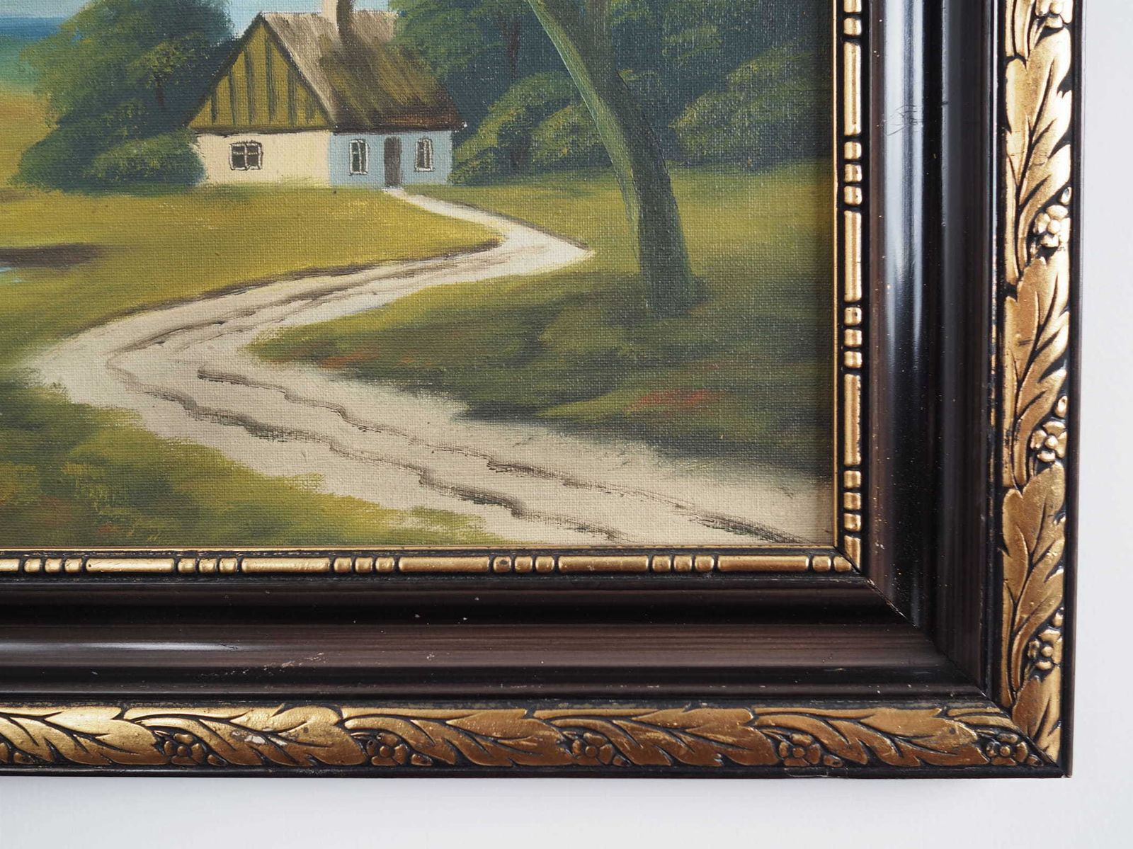 Painting „The Way To Home”, Scandinavian Design, 1970s, By V. Kier photo buy