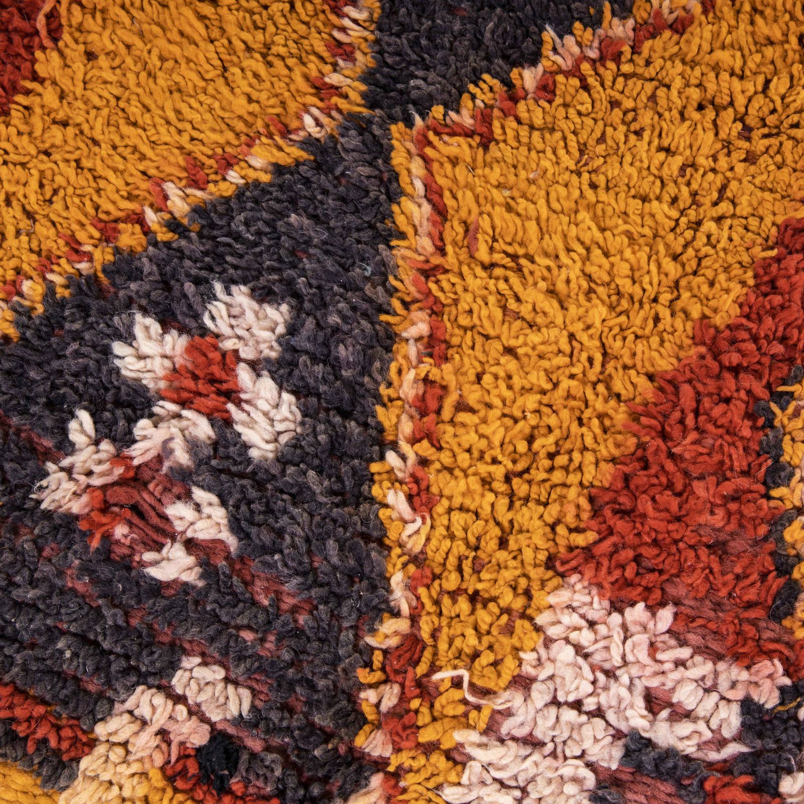 Vintage Berber Azilal Bold Graphic Small Rug photo for sale