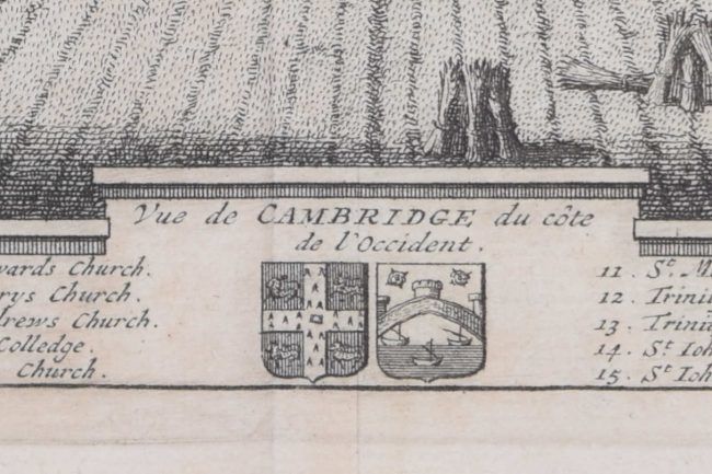 Cambridge From The East Engraving By Pieter Van Der Aa After David Loggan photo furniture