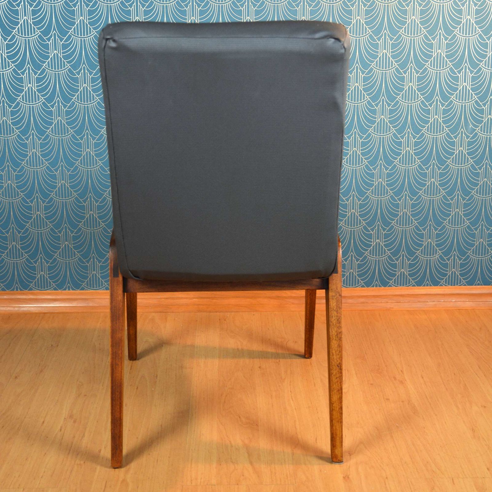 1970s Upholstered Chair, Aga Designed By Józef Chierowski, Poland photo 217.0