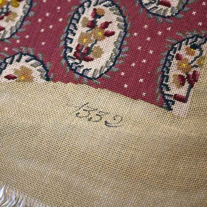 Ct Furniture Collection Antique Textiles  Set Of Five French Needlework Patterns photo vinterior
