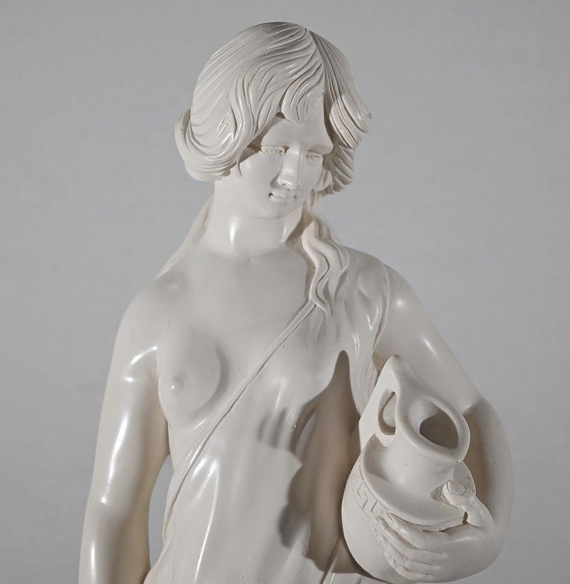 Important Statue, "Young Woman With Jugs"   2nd Part 20th photo vinterior