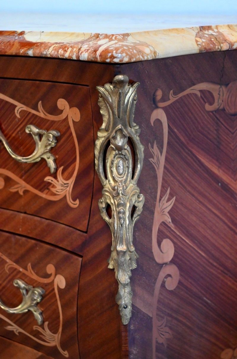photo for sale Commode Sauteuse En Acajou, Style Transition Louis XIV / Louis XV –Début Xxe