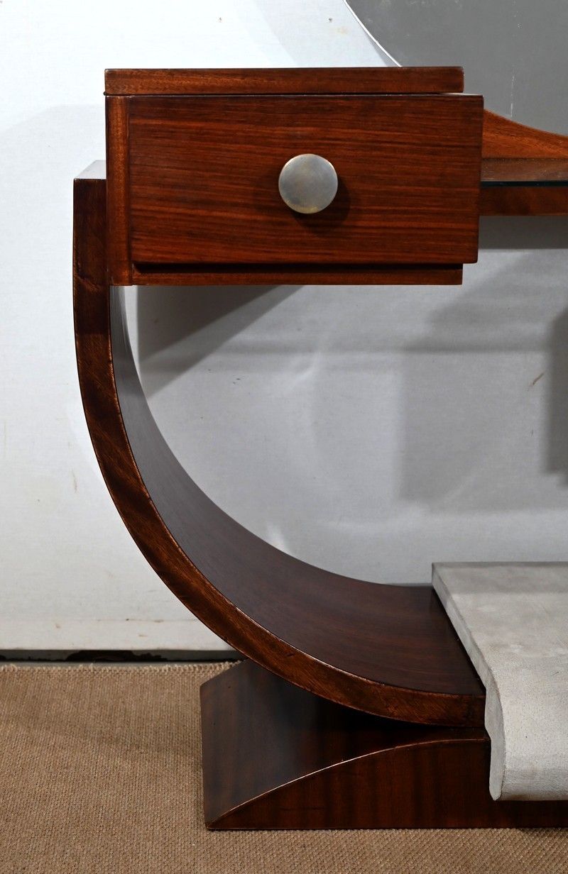photo buy Paquebot Dressing Table In Rosewood, Art Deco, Early 20th Century