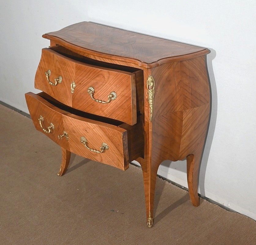 Small Chest Of Drawers In Cherry, Louis XV Style   Early 20th Century photo Furniture