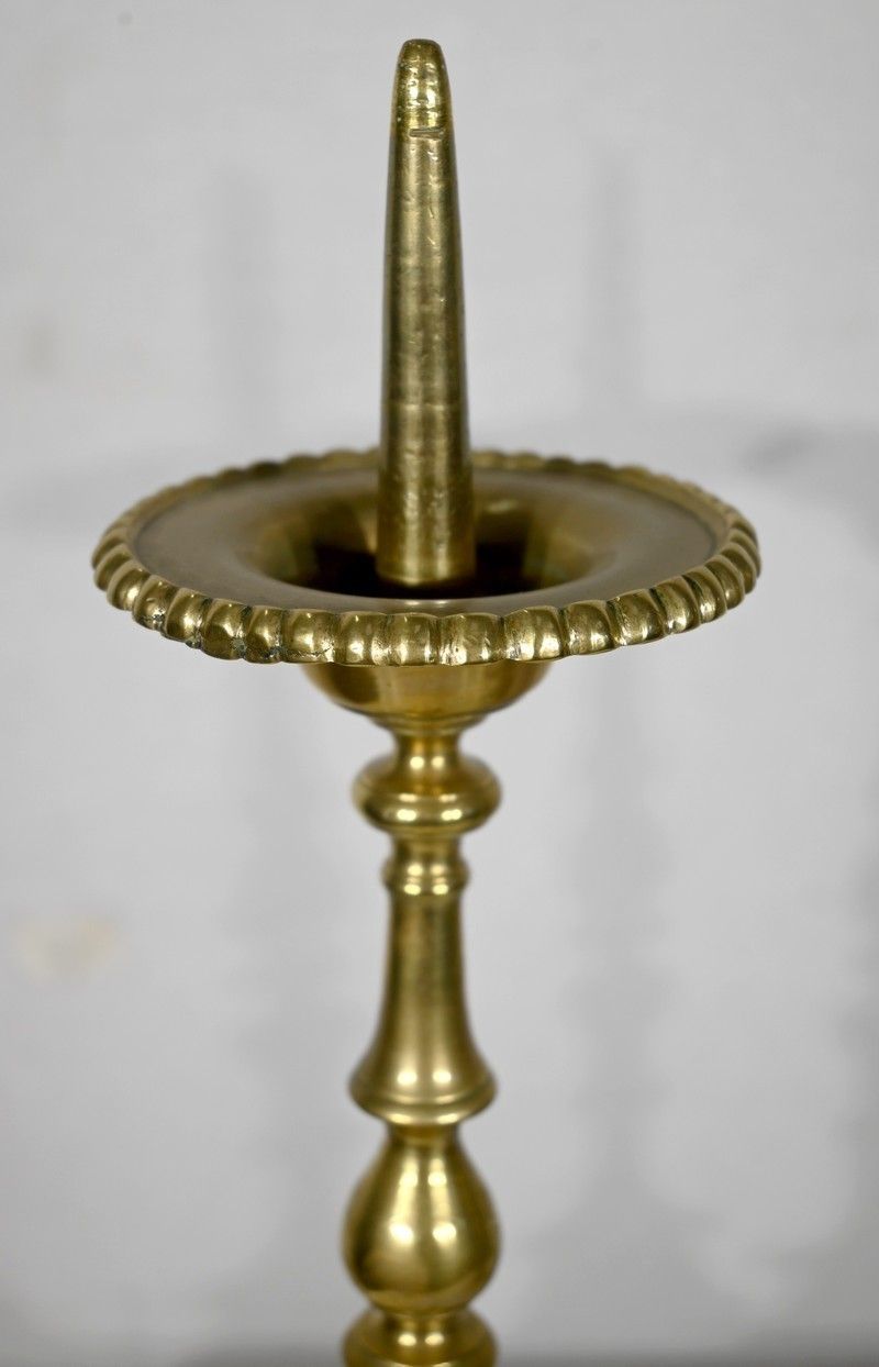 Pair Of Candlesticks In Gilt Bronze   2nd Half Of The 19th Century photo vinterior