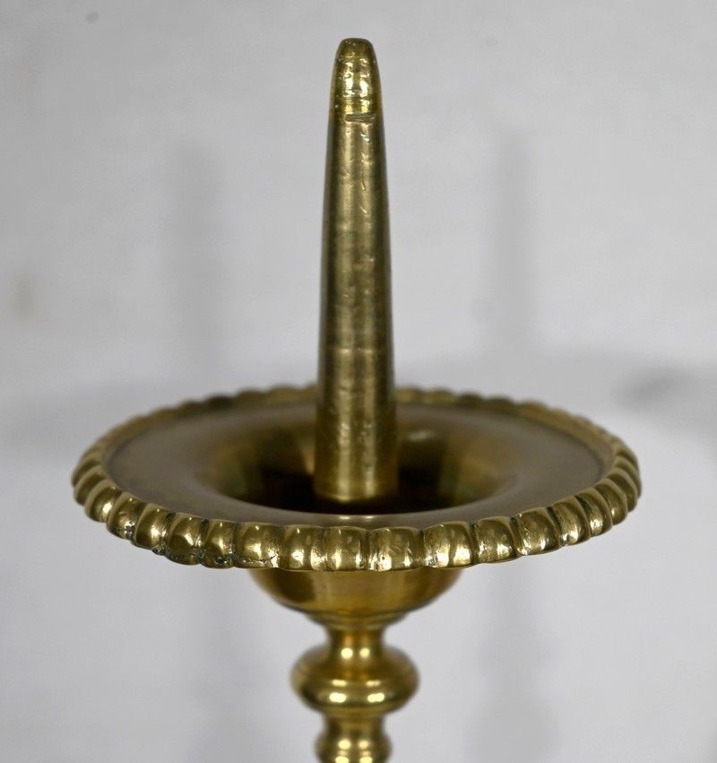 Pair Of Candlesticks In Gilt Bronze   2nd Half Of The 19th Century photo buy