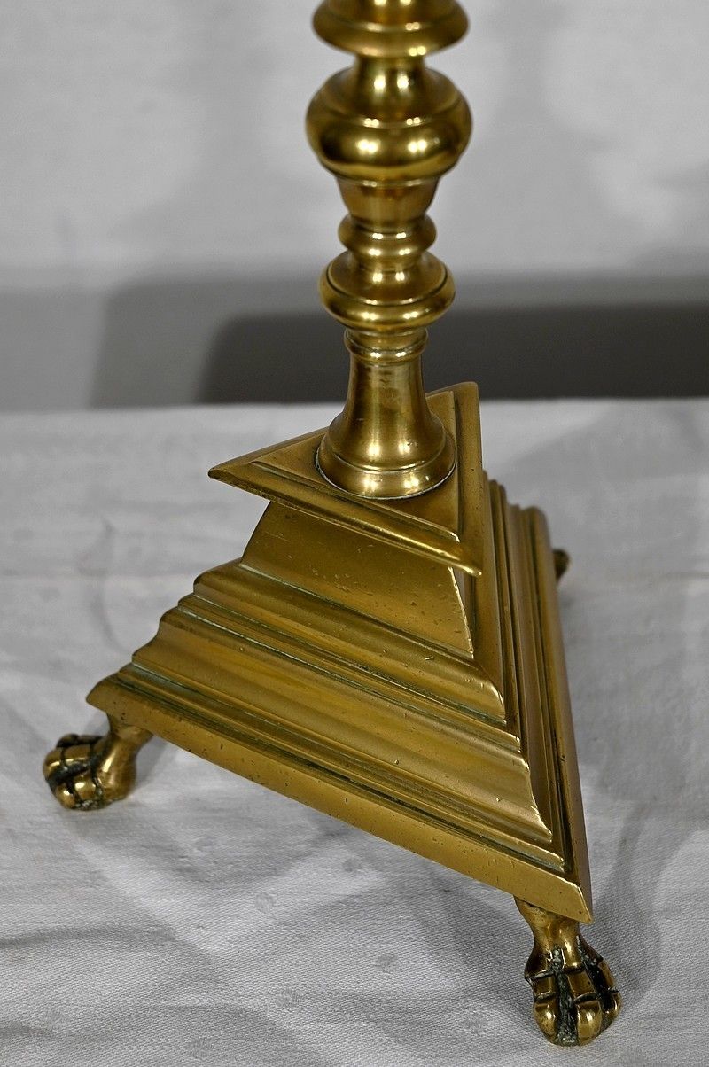 photo for sale Pair Of Candlesticks In Gilt Bronze   2nd Half Of The 19th Century
