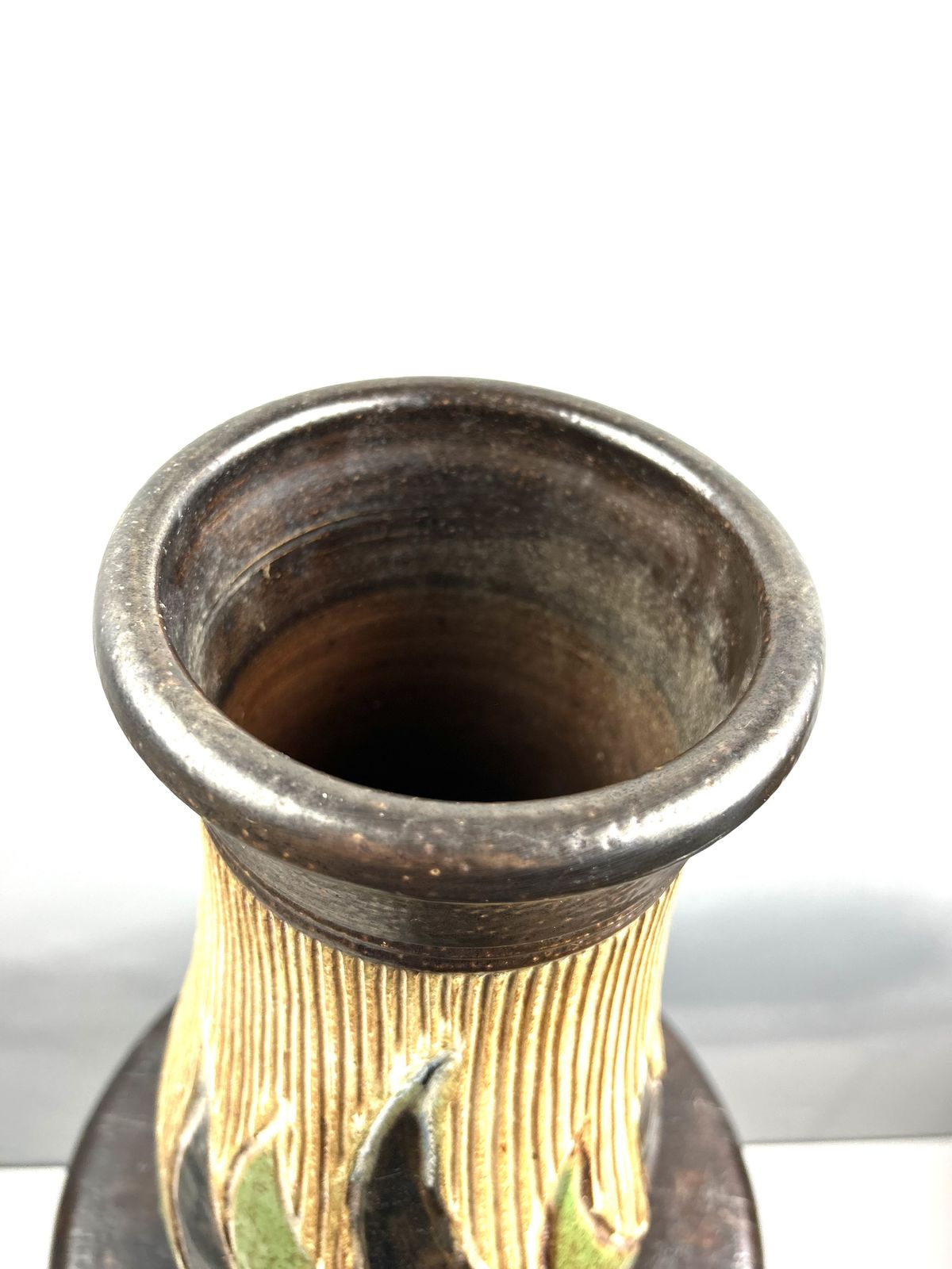 A Roger Guerin Art Deco Stoneware Vase,  Belgium Circa 1928 photo furniture