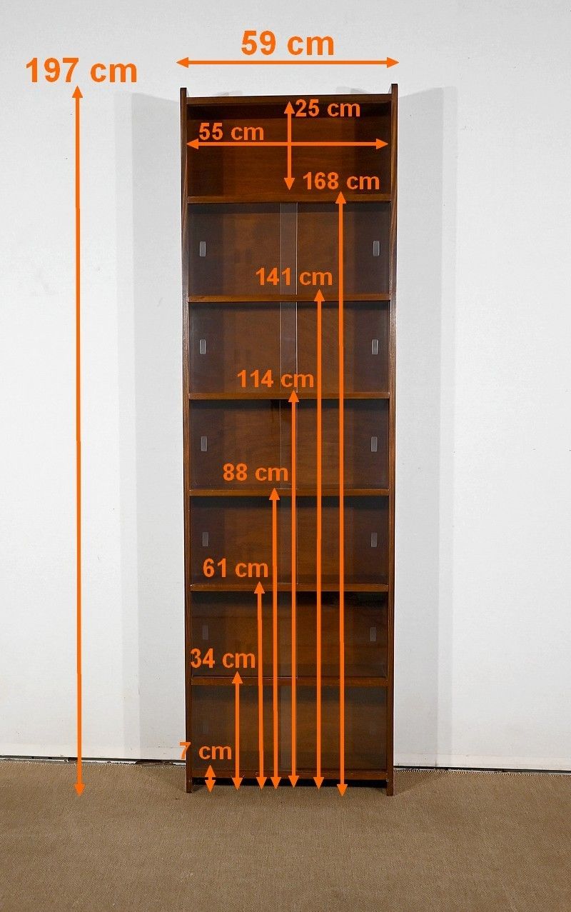 photo vinterior Glazed Bookcase By D. Rozaffy – 1960