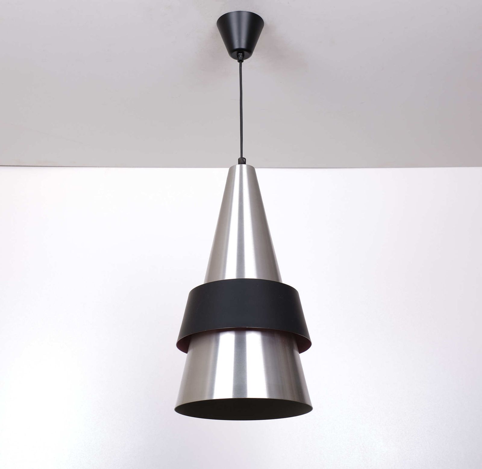 Pendant Light 'Corona' By Jo Hammerborg For Fog & Mørup, Denmark 1960s photo vinterior