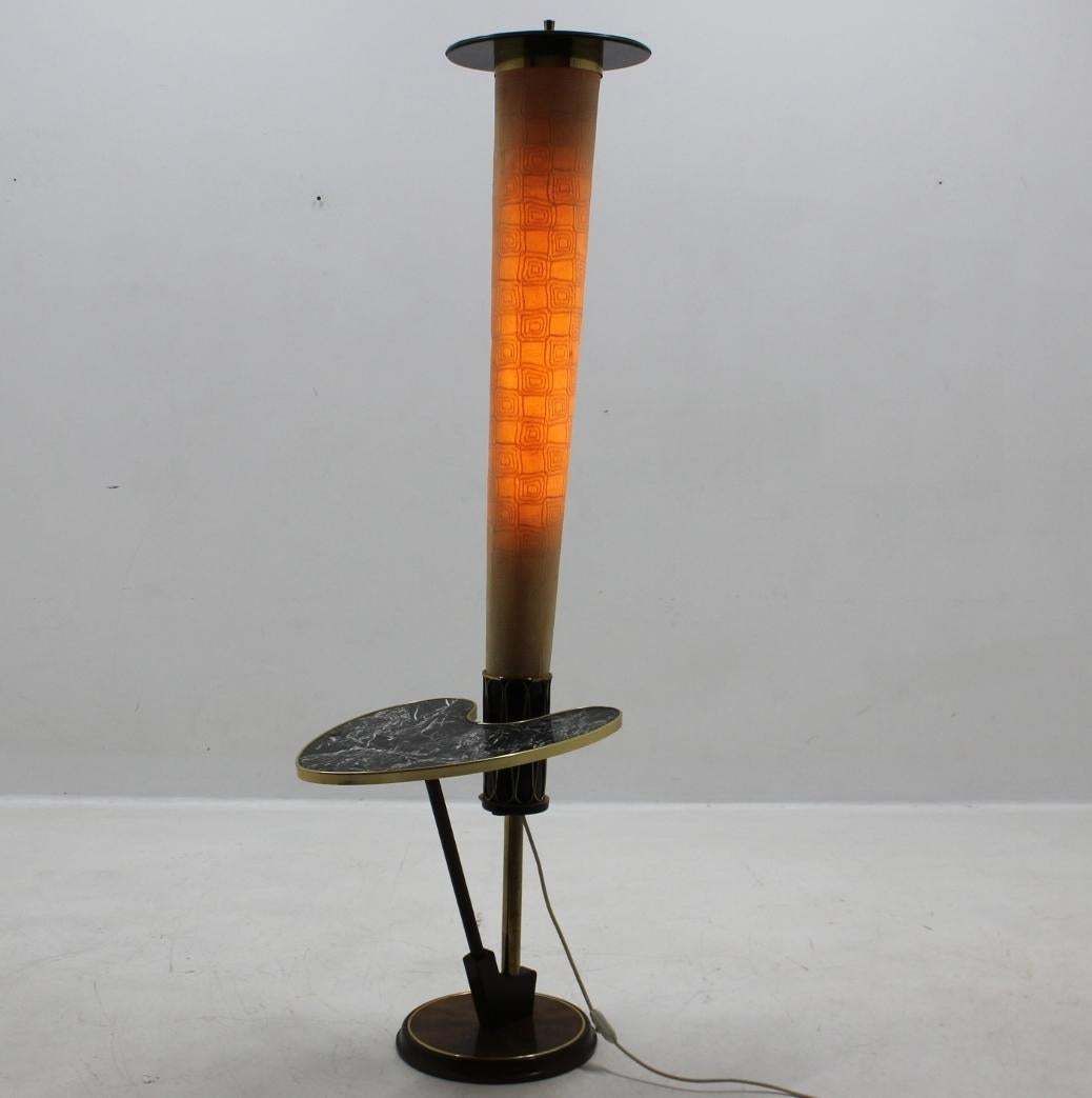 Very Rare Midcentury Floor Lamp, France, 1960s photo furniture
