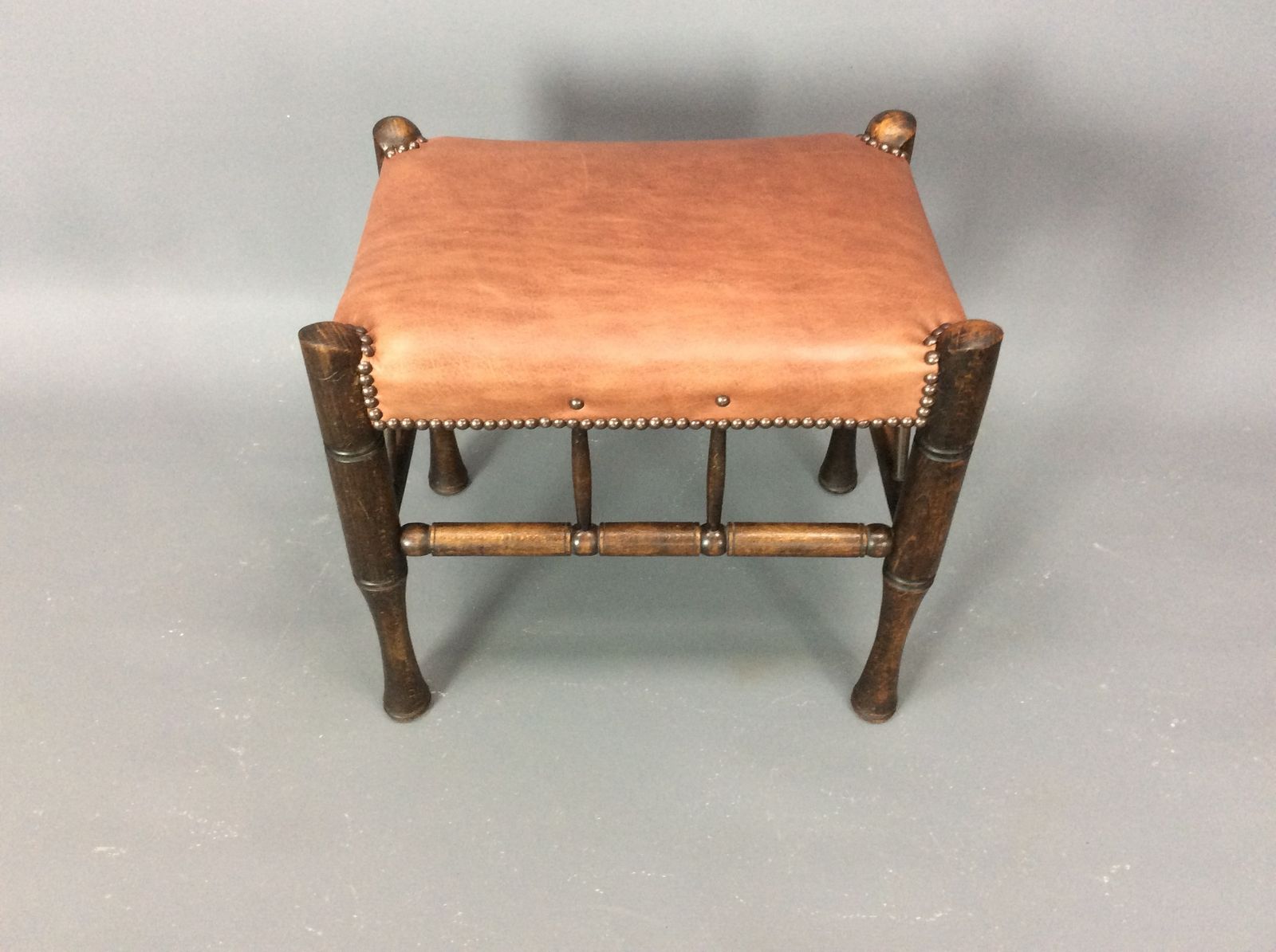 Arts & Crafts Thebes Stool By Liberty Of London C1900 photo furniture