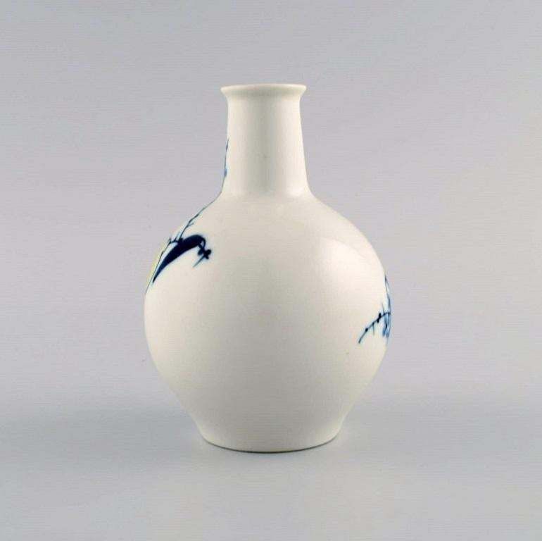 Johannes Hedegaard For Royal Copenhagen, Rare Rimmon Jug Vase In Porcelain photo for sale