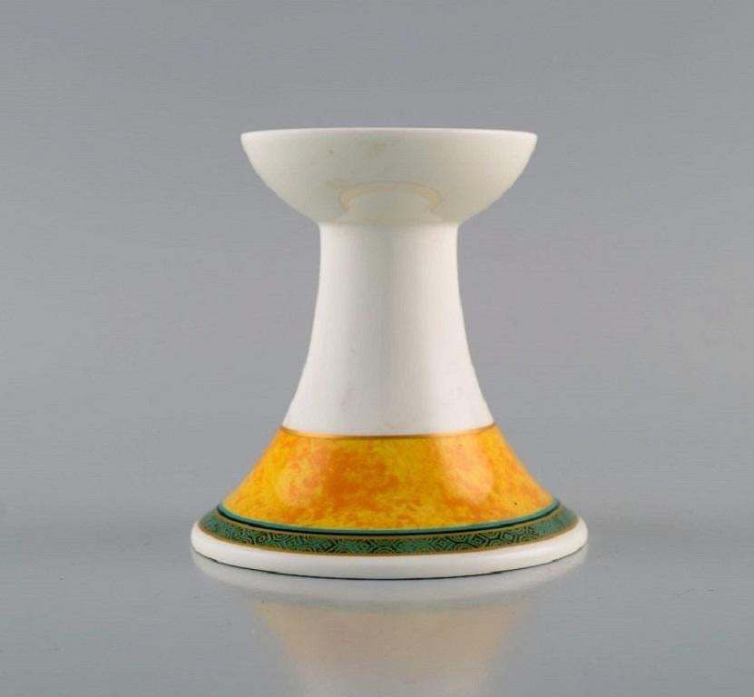 Paloma Picasso For Villeroy & Boch, "My Way" Dish And Candlestick In Porcelain photo Home Decor