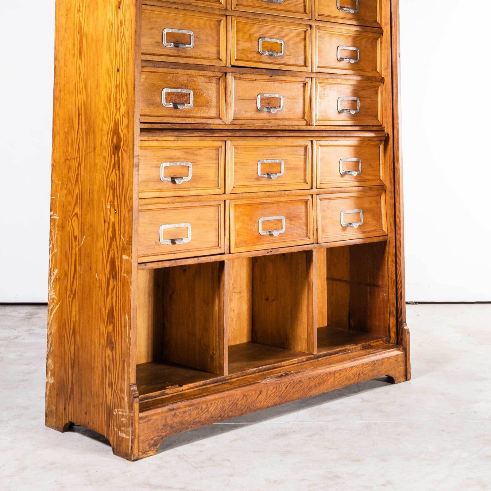 photo for sale 1940’s Stolzenberg Tambour Front Cabinet – Twenty Four Klappets