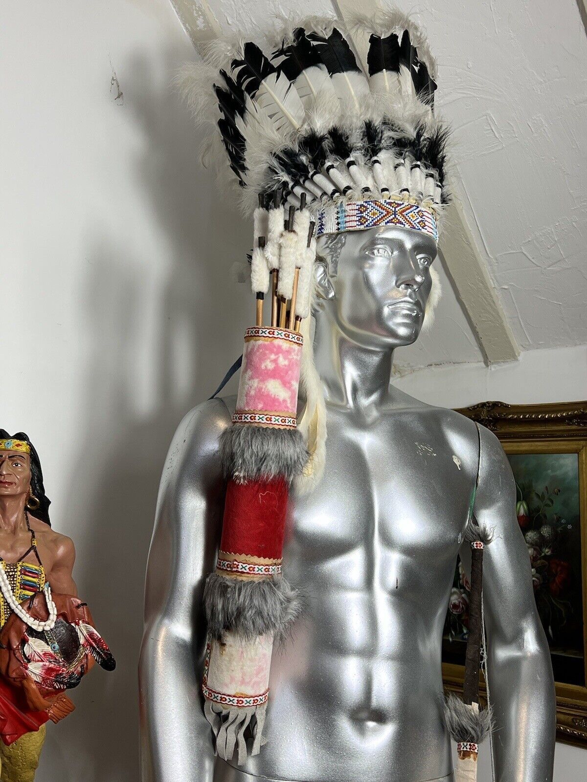 Mesmerising Collection Of Big Chief Sitting Bull Native American Memorabilia photo vinterior