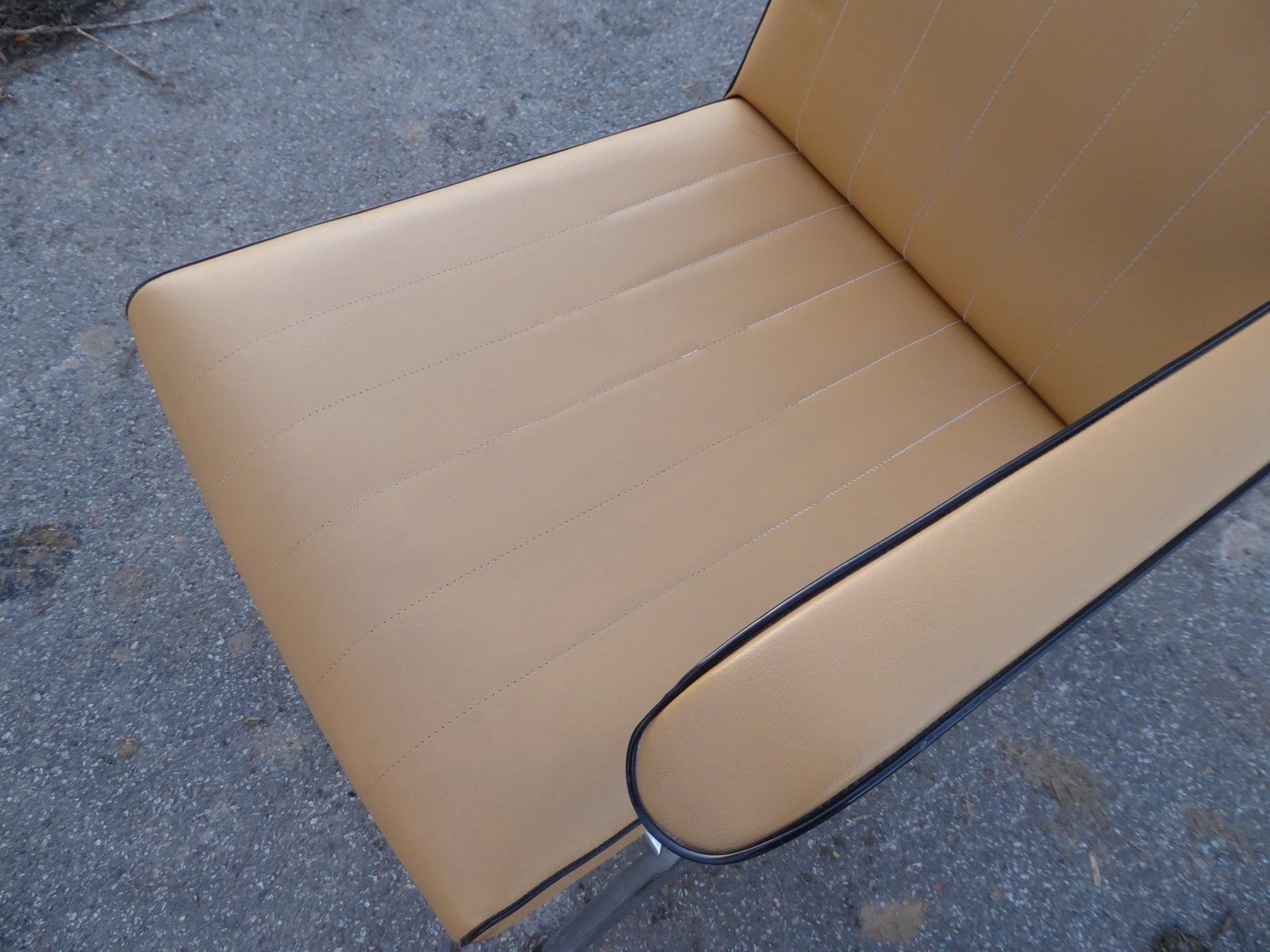 Furniture Vintage Tubular Steel Armchairs 1950s  Set Of 2 photo