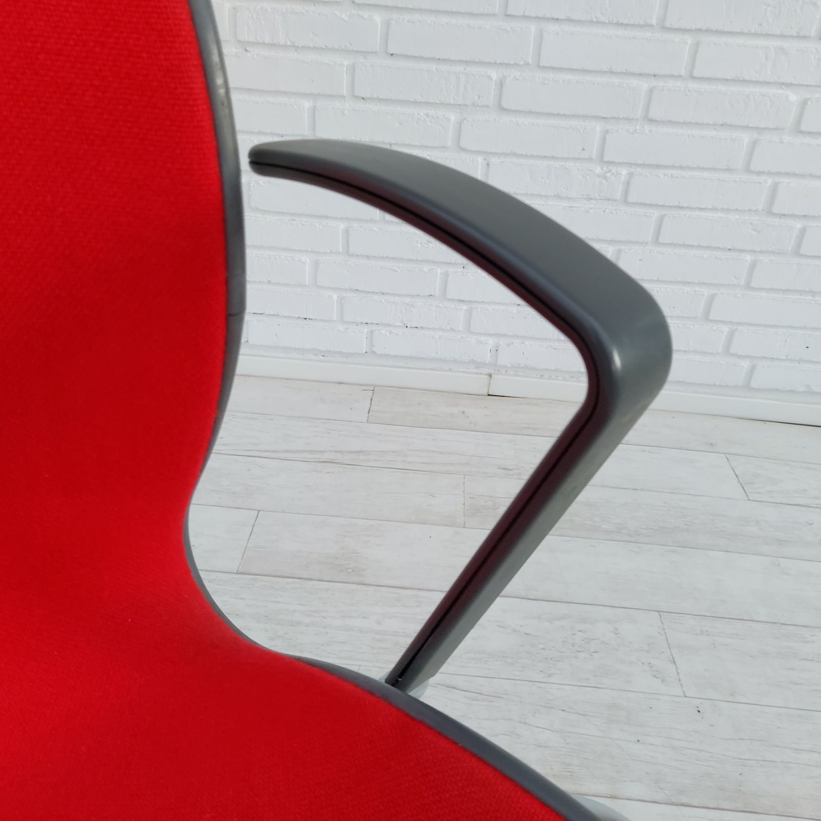 photo furniture Jaren 1990, Deens Design Van Alfred Homann, Set Van Zes "Ensemble" Stoelen, Goede Staat