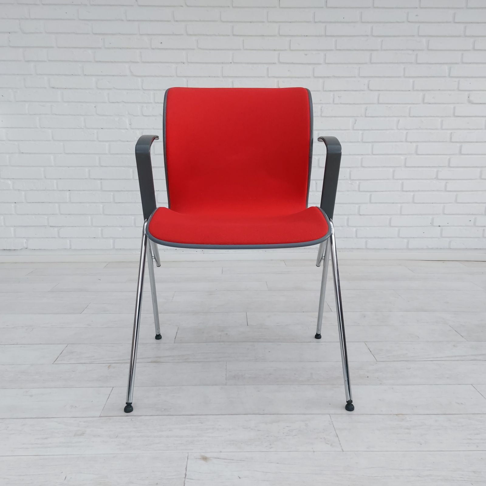 Meubels Jaren 1990, Deens Design Van Alfred Homann, Set Van Zes "Ensemble" Stoelen, Goede Staat photo