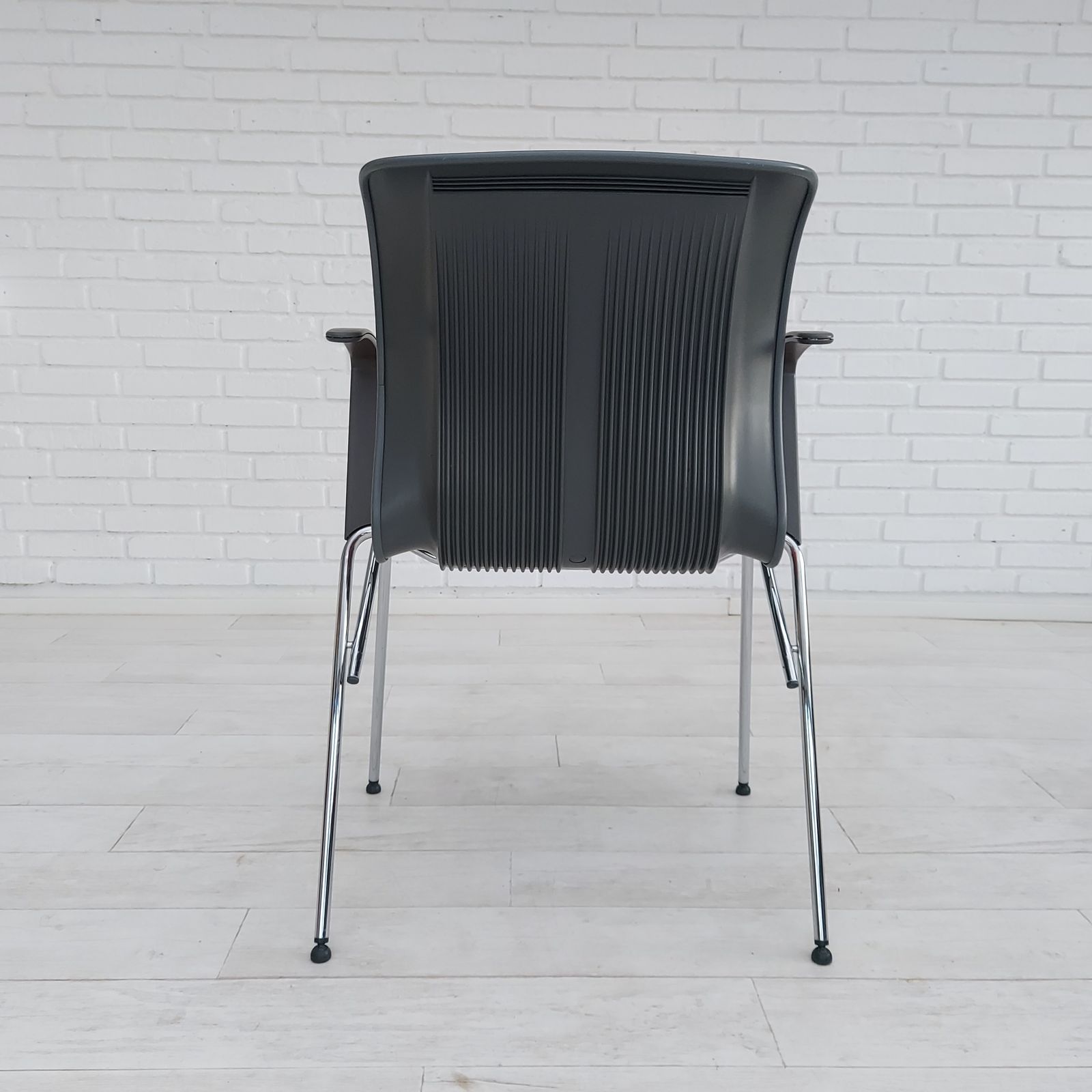 850.0 Jaren 1990, Deens Design Van Alfred Homann, Set Van Zes "Ensemble" Stoelen, Goede Staat photo