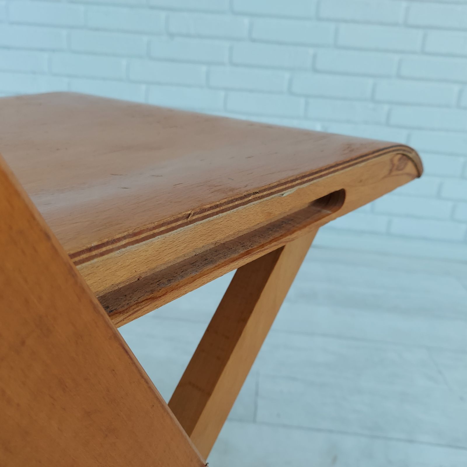 photo buy 60s, Danish Design, Set Of 3 Pcs Folding Chairs, Plywood