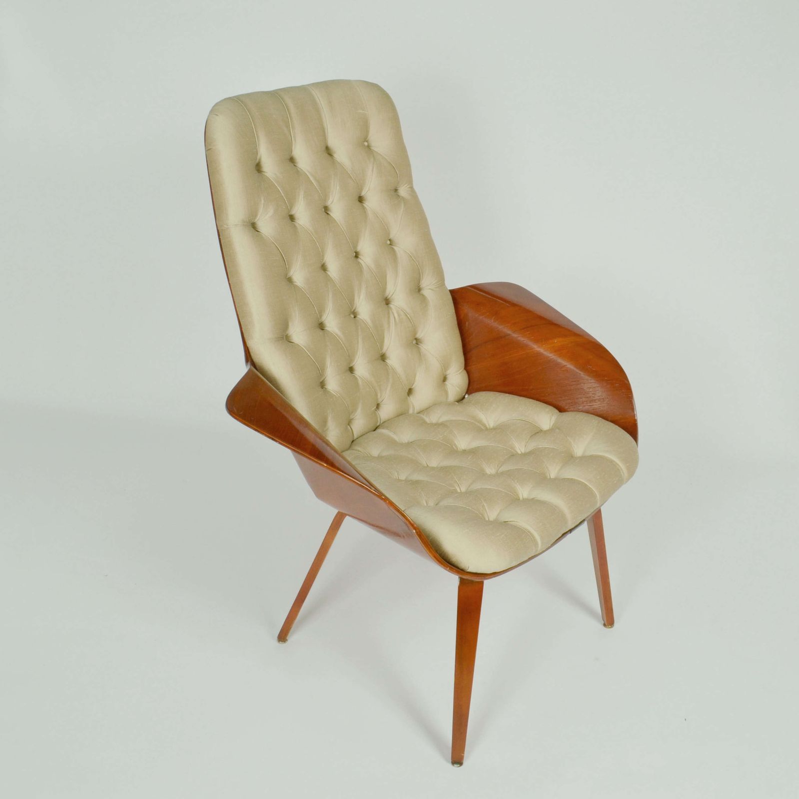 photo for sale Pair Of 'Mrs' Lounge Chairs By George Mulhauser For Plycraft