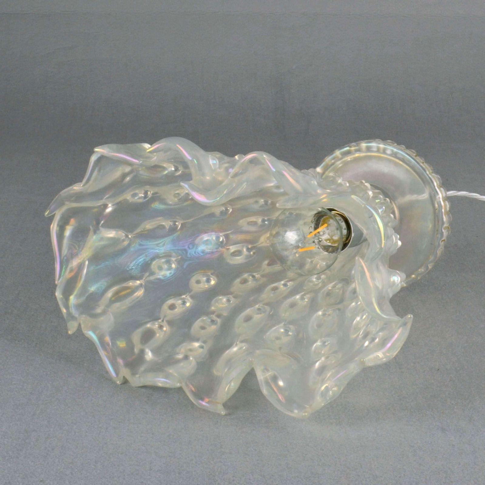 photo for sale Medusa Table Lamp By Ercole Barovier For Barovier Toso 1935