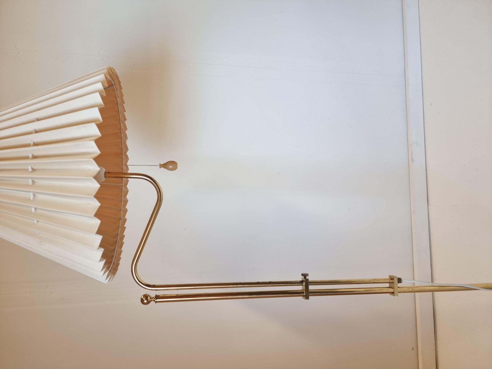 Lighting Bergboms, Adjustable Floor Lamp G 132 In Brass, Scandinavian / Midcentury Modern photo
