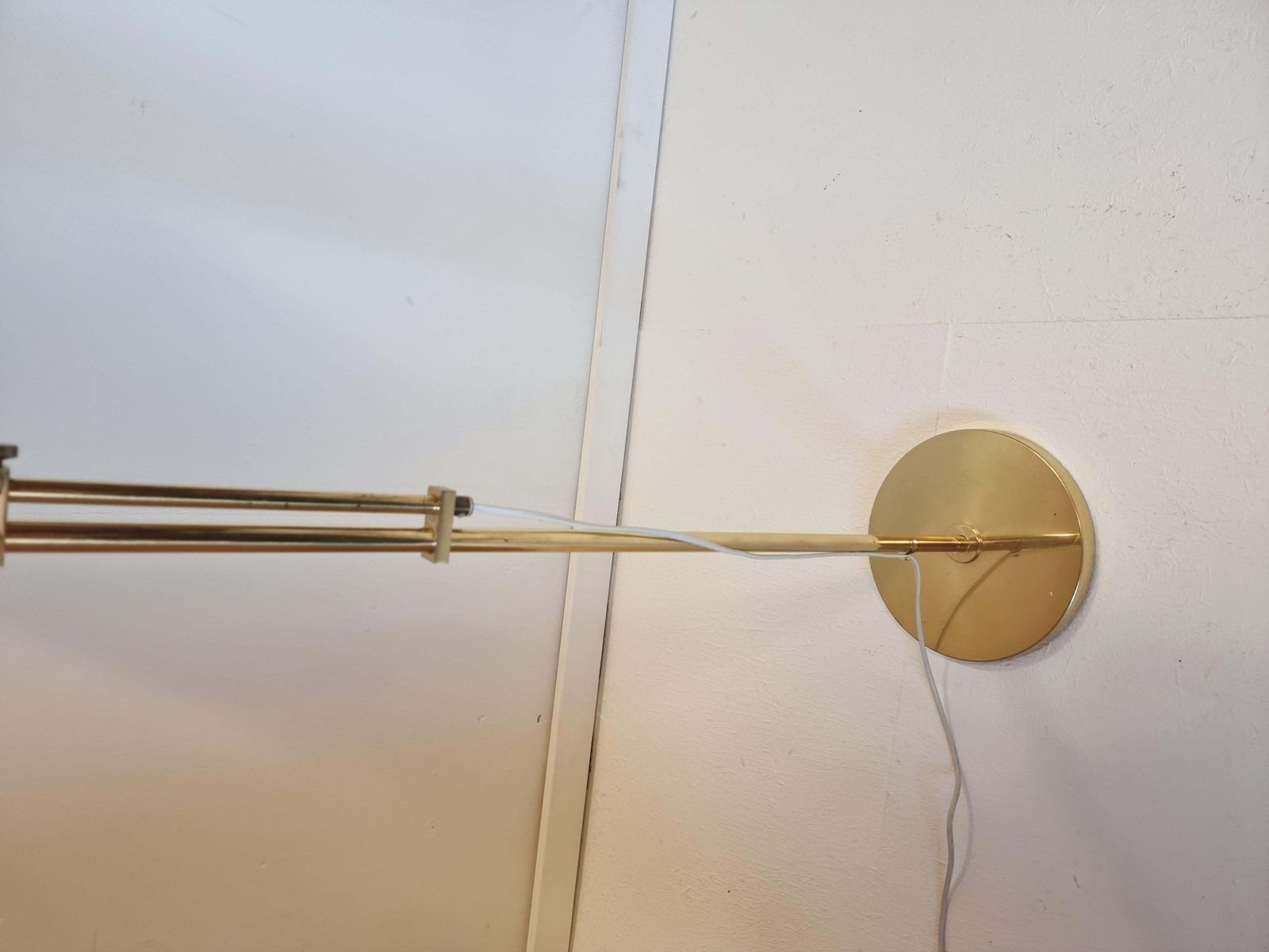 photo vinterior Bergboms, Adjustable Floor Lamp G 132 In Brass, Scandinavian / Midcentury Modern