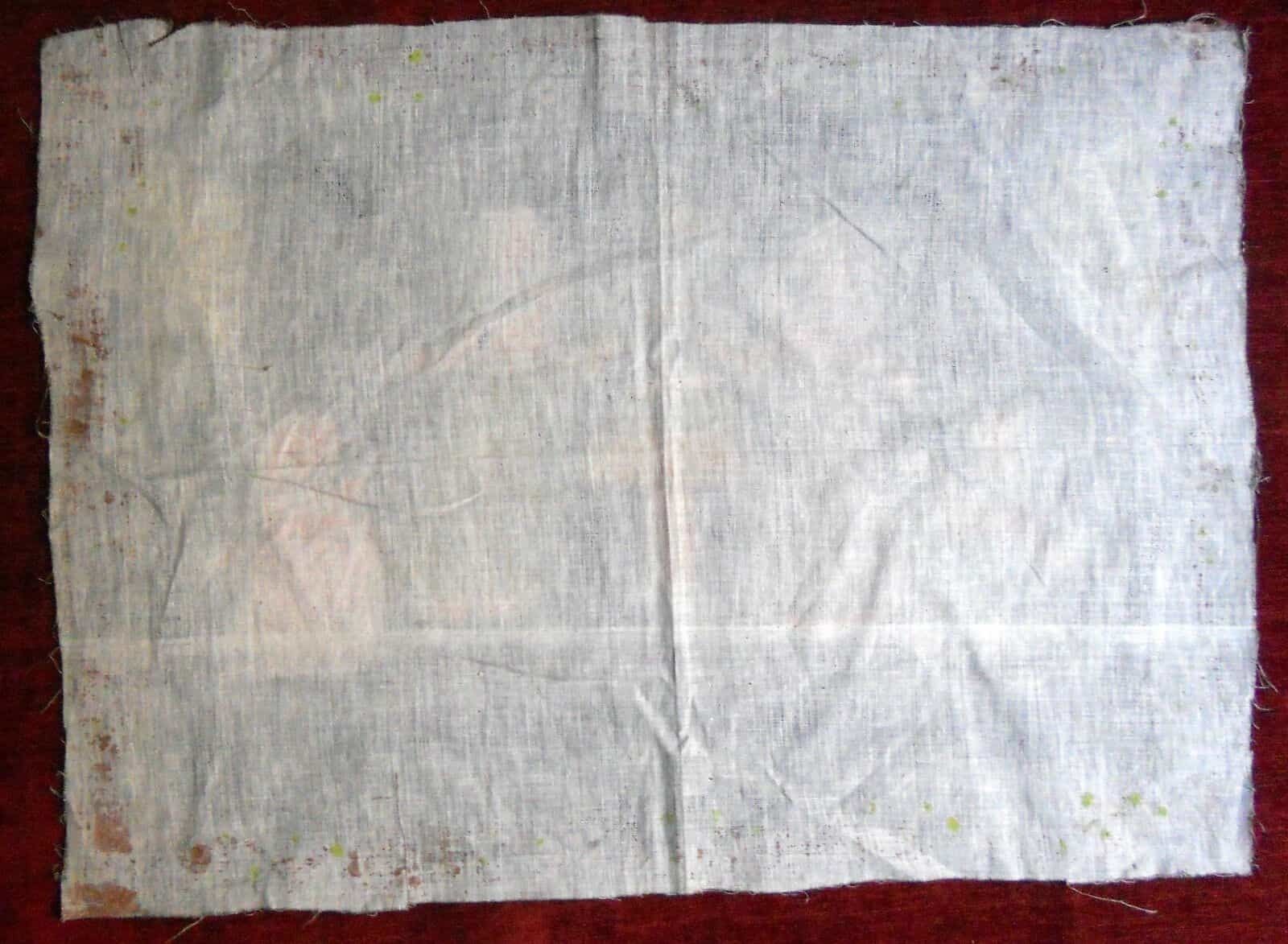 1960s Original Traditional Tempera Painting On Canvas India Garden Lovers photo furniture