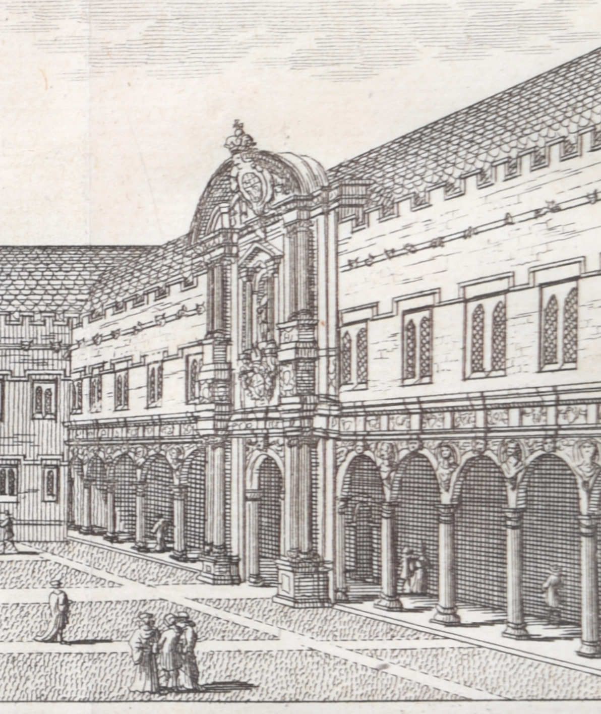 Pieter Van Der Aa (1659 1733), After David Loggan (1634–1692) St John’s College, Oxford (1727) photo Art