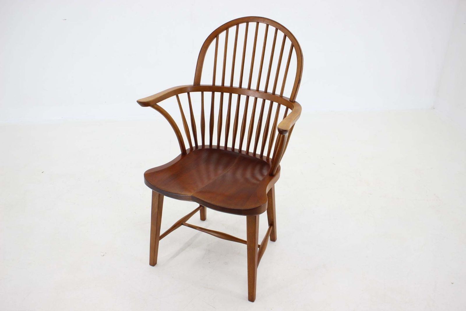 Furniture 1940s Fritz Henningsen Windsor Oak Chair Model Ch 18 A Denmark photo