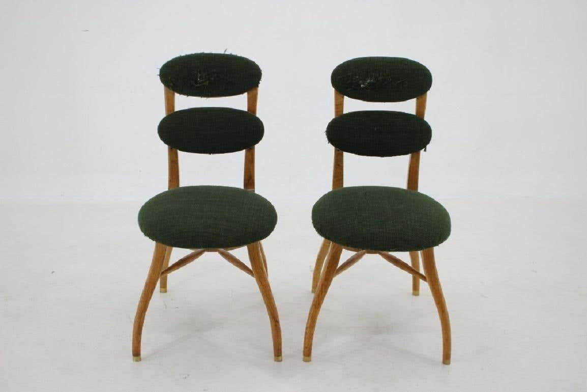 Pair Of Very Rare Vilhelm Lauritzen Music Chair ,Denmark photo 16943.0