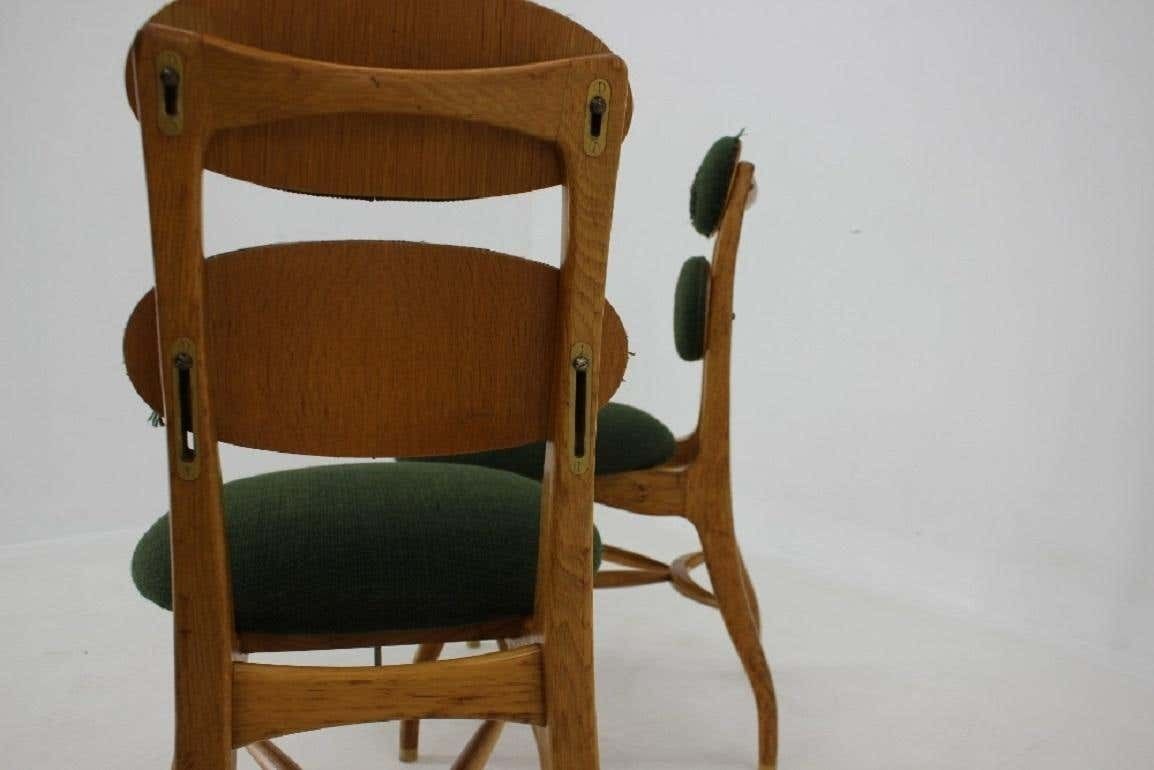 photo vintage Pair Of Very Rare Vilhelm Lauritzen Music Chair ,Denmark