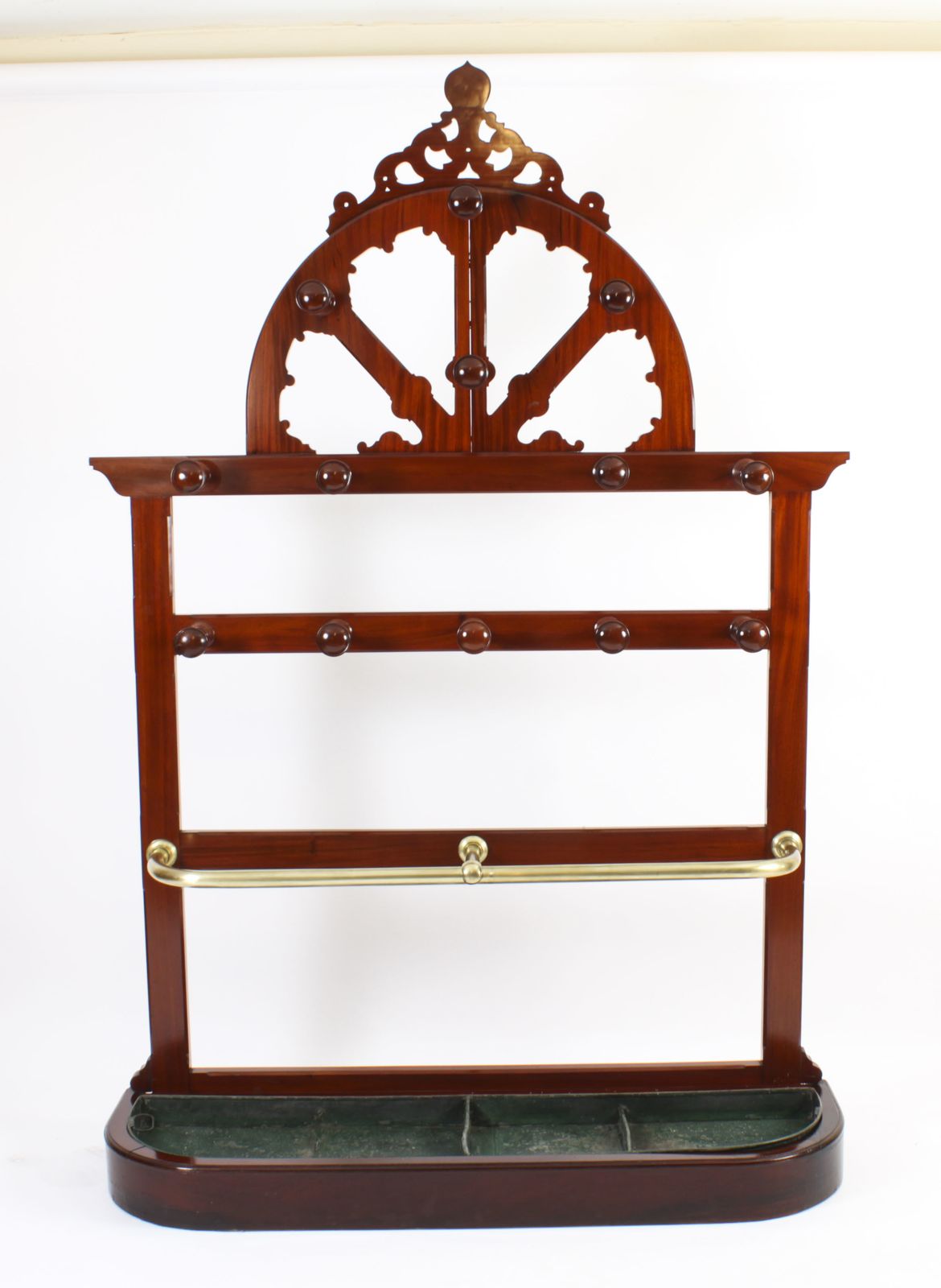 Victorian Hall Umbrella Coat Stand C.1860 19th Century