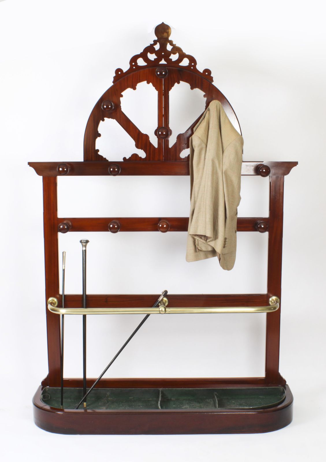 Victorian Hall Umbrella Coat Stand C.1860 19th Century photo for sale
