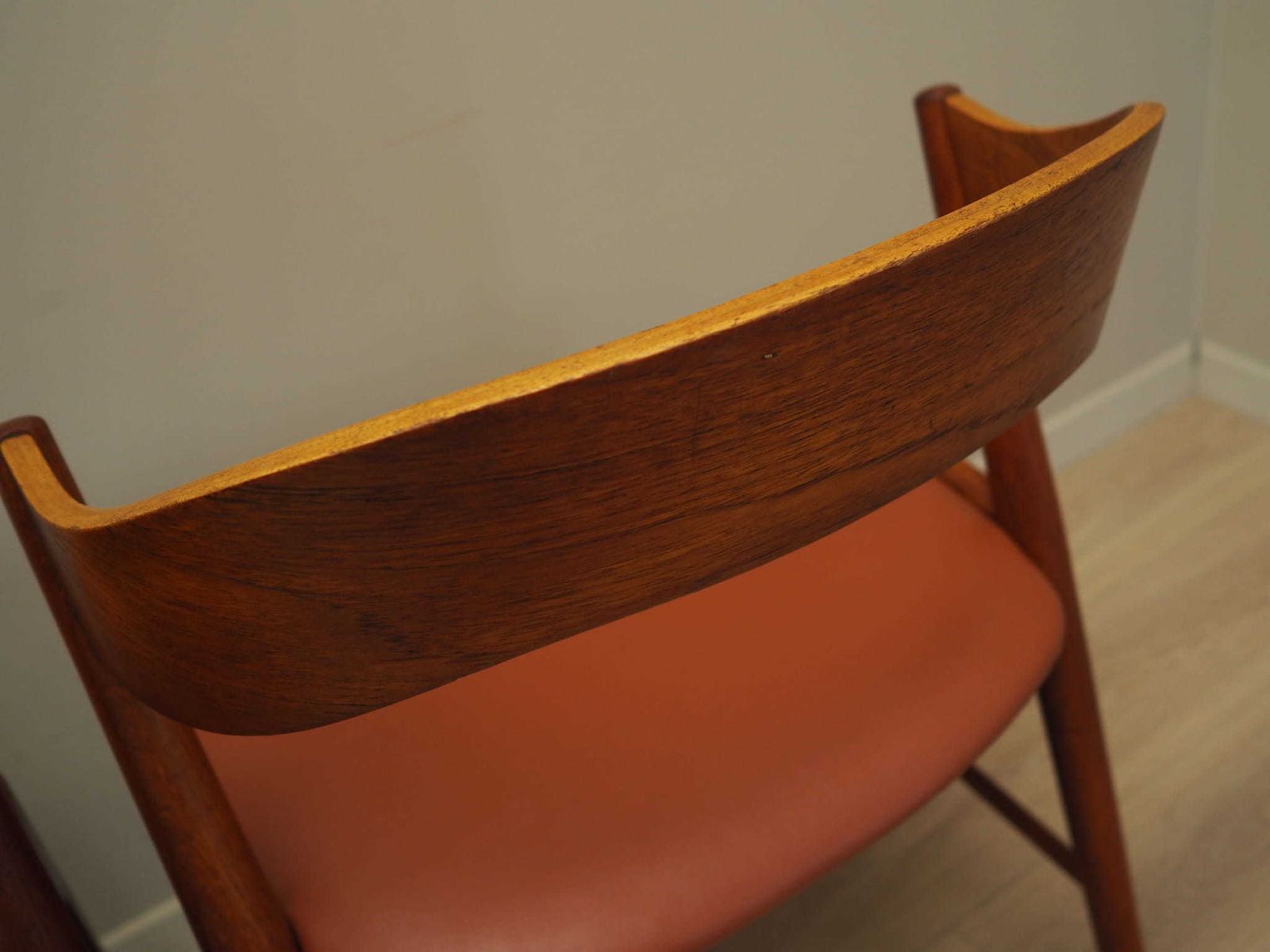 photo vinterior Set Of Four Teak Chairs, Danish Design, 1970s, Manufacture: Korup Stolefabrik