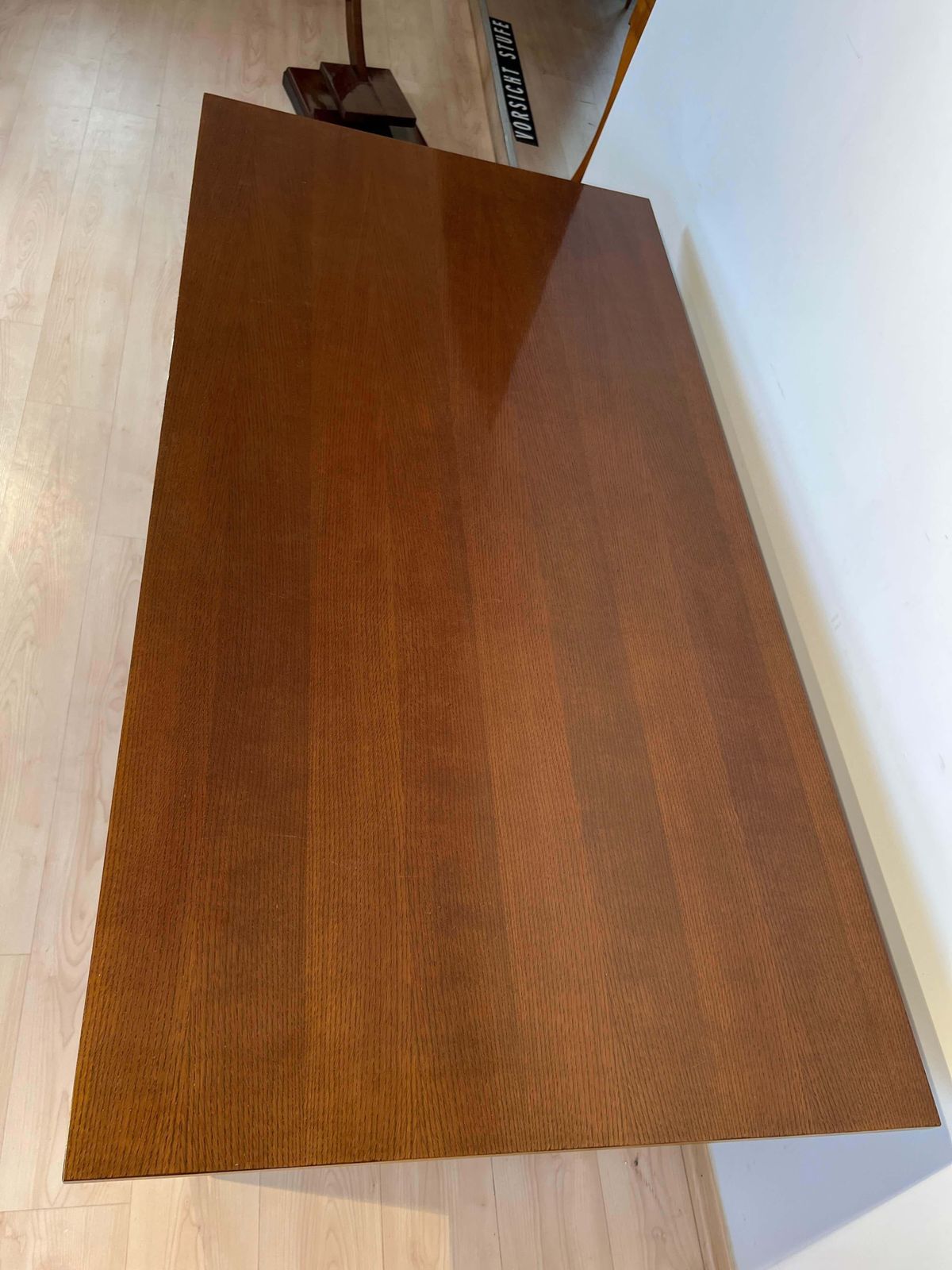 Bauhaus Desk By Mücke Melder, Steeltubes And Oak Veneer, Czech, Circa 1940 photo vintage